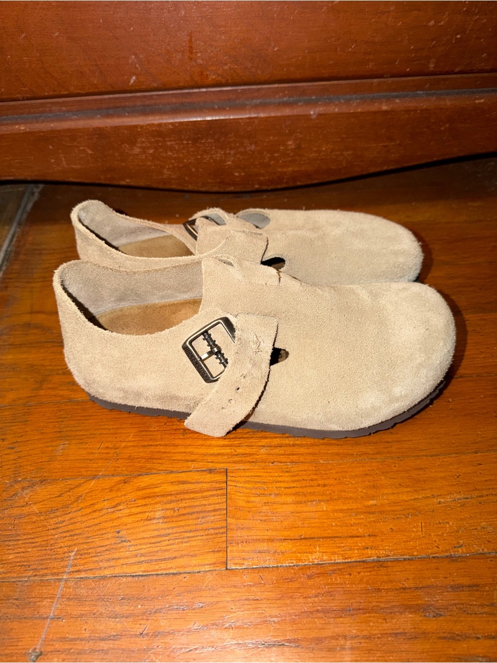 Birkenstock London clogs taupe